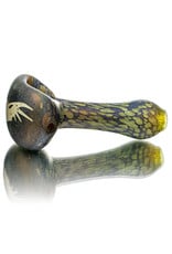 Stone Tech Glass 4" Triceratops Fossil Dry Pipe by STG Stone Tech Glass