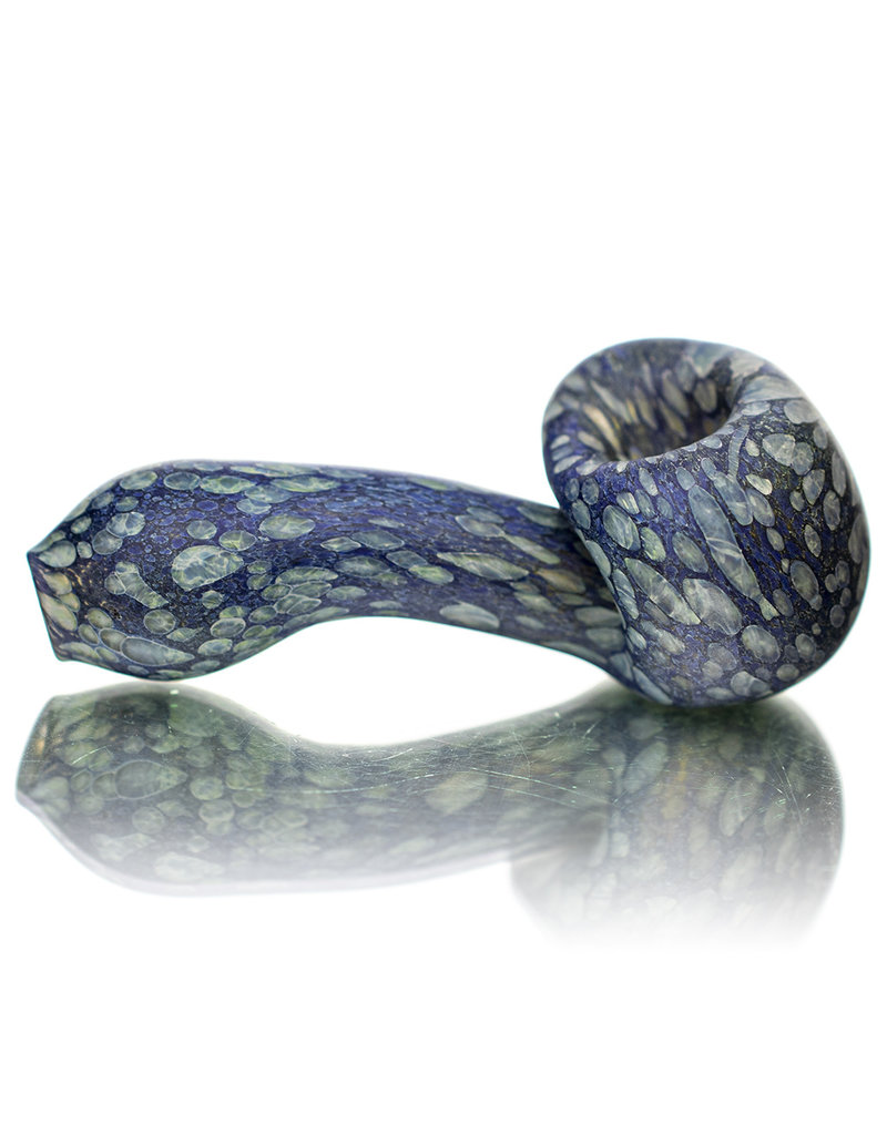 Stone Tech Glass 4" Blue Stonelock Dry Pipe by STG Stone Tech Glass