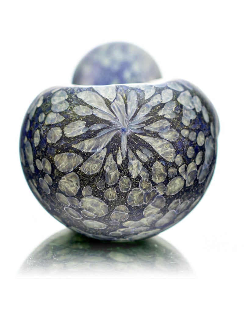 Stone Tech Glass 4" Blue Stonelock Dry Pipe by STG Stone Tech Glass