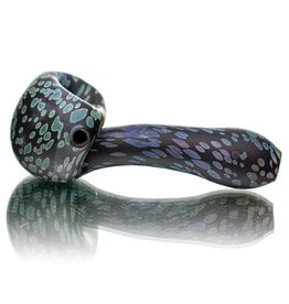 Stone Tech Glass 4" Black Stonelock Dry Pipe by STG Stone Tech Glass