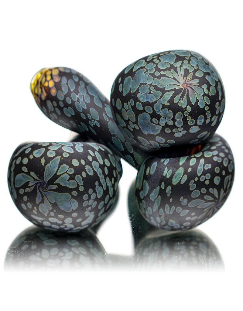 Stone Tech Glass 4" Black Stonetech Dry Pipe by STG Stone Tech Glass