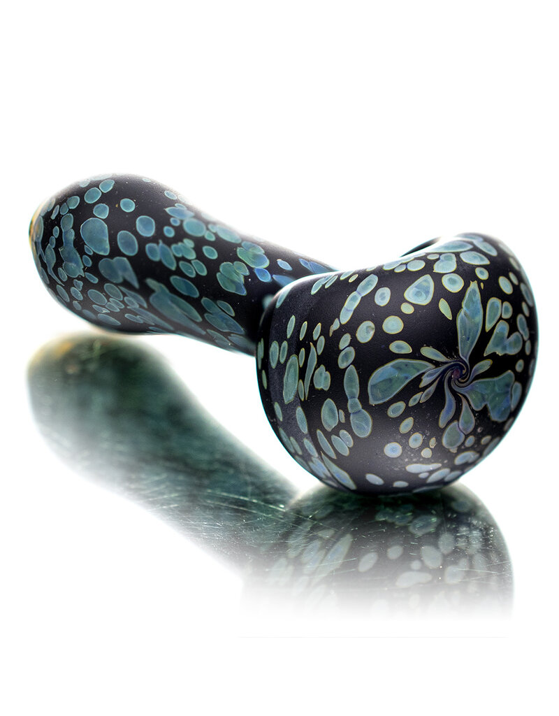 Stone Tech Glass 4" Black Stonetech Dry Pipe by STG Stone Tech Glass