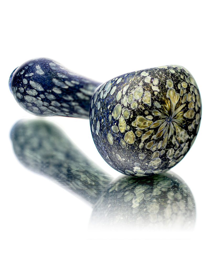 Stone Tech Glass 4" Blue Classic Stonetech Dry Pipe by STG Stone Tech Glass
