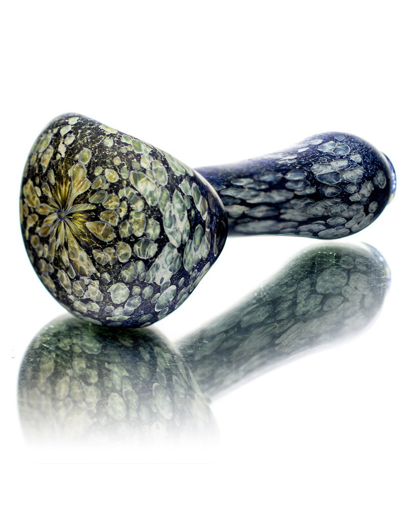 Stone Tech Glass 4" Blue Classic Stonetech Dry Pipe by STG Stone Tech Glass