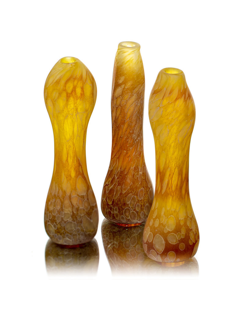 Stone Tech Glass 3.5" Classic Yellow Stonetech Chillum by STG Stone Tech Glass