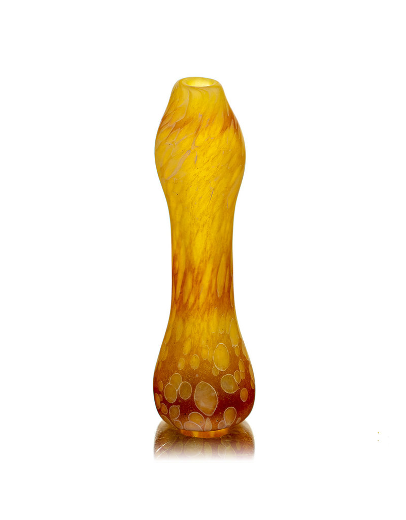 Stone Tech Glass 3.5" Classic Yellow Stonetech Chillum by STG Stone Tech Glass