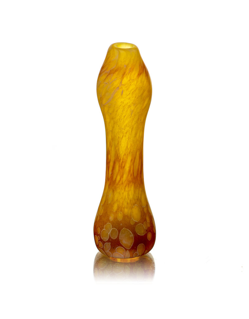 Stone Tech Glass 3.5" Classic Yellow Stonetech Chillum by STG Stone Tech Glass