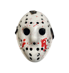 F5.13 (5) Wearable Blood Splatter Jason Voorhees Mask by Uncle Boogieman