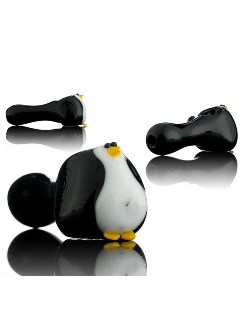 Tammy Baller Tammy Baller Penguin Glass Spoon Hand pipe