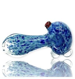 Inner Vision Glass ISO Blue Multi Frit Pipe