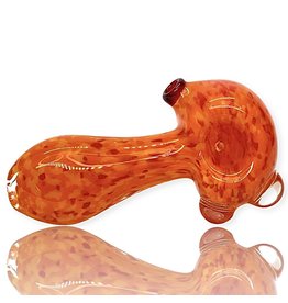 Inner Vision Glass ISO Orange Multi Frit Pipe