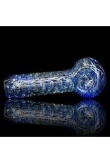 Jellyfish Glass Blue Micro Stubby Pipe by Jellyfish