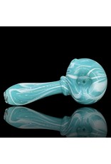 Glass by Jacs Blue Marble Blow In Maria Pipe from Glass by Jacs