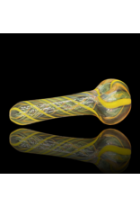 24k Yellow Line Gold Fume Pipe by RG