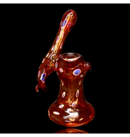 Red and Color Horned Sidecar Bubbler