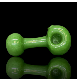 Mike O'Conner ISO Green Frit Lollipop Pipe