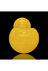 Mike O'Conner ISO Yellow Frit Lollipop Pipe by Mike O Connor