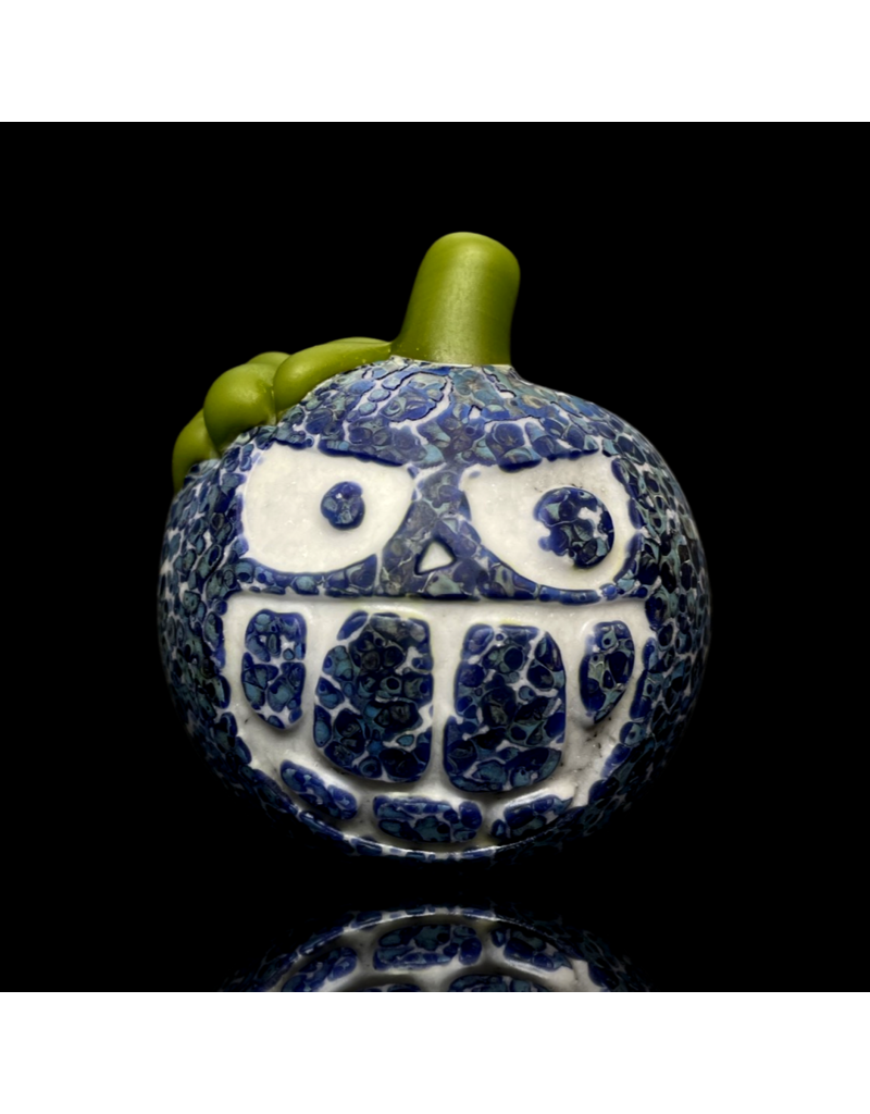 Jeff Lamy DOCtober 2022 Toothy Face Lunar Pumpkin Pipe by Jeff Lamy