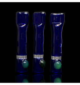 Cobalt Honeycomb Chillum