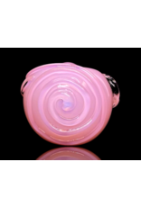Koy Glass Pink Decorated Pipe by Koy Glass