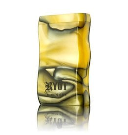 Ryot Small Acrylic Dugout w/Metal Bat Yellow & Black