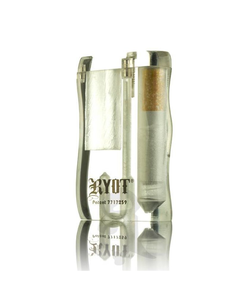 Ryot Small Acrylic Dugout w/Metal Bat Clear