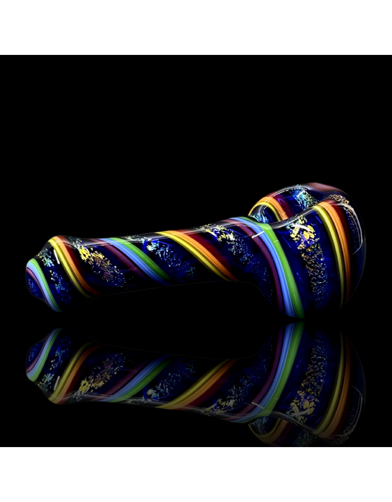 Labrat Rainbow Dichro Twist Pipe by Lab Rat