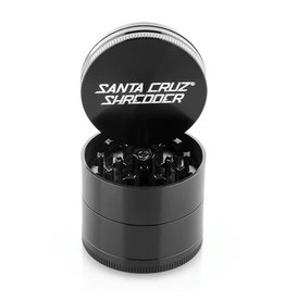 Santa Cruz Shredder SCS 4 Piece MEDIUM Black Grinder by Santa Cruz Shredder