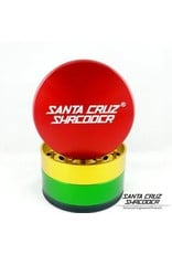 Santa Cruz Shredder SCS 4 Piece LARGE Rasta Grinder by Santa Cruz Shredder