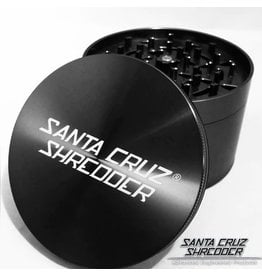 Santa Cruz Shredder SCS Jumbo Black 4 Piece Grinder Santa Cruz Shredder