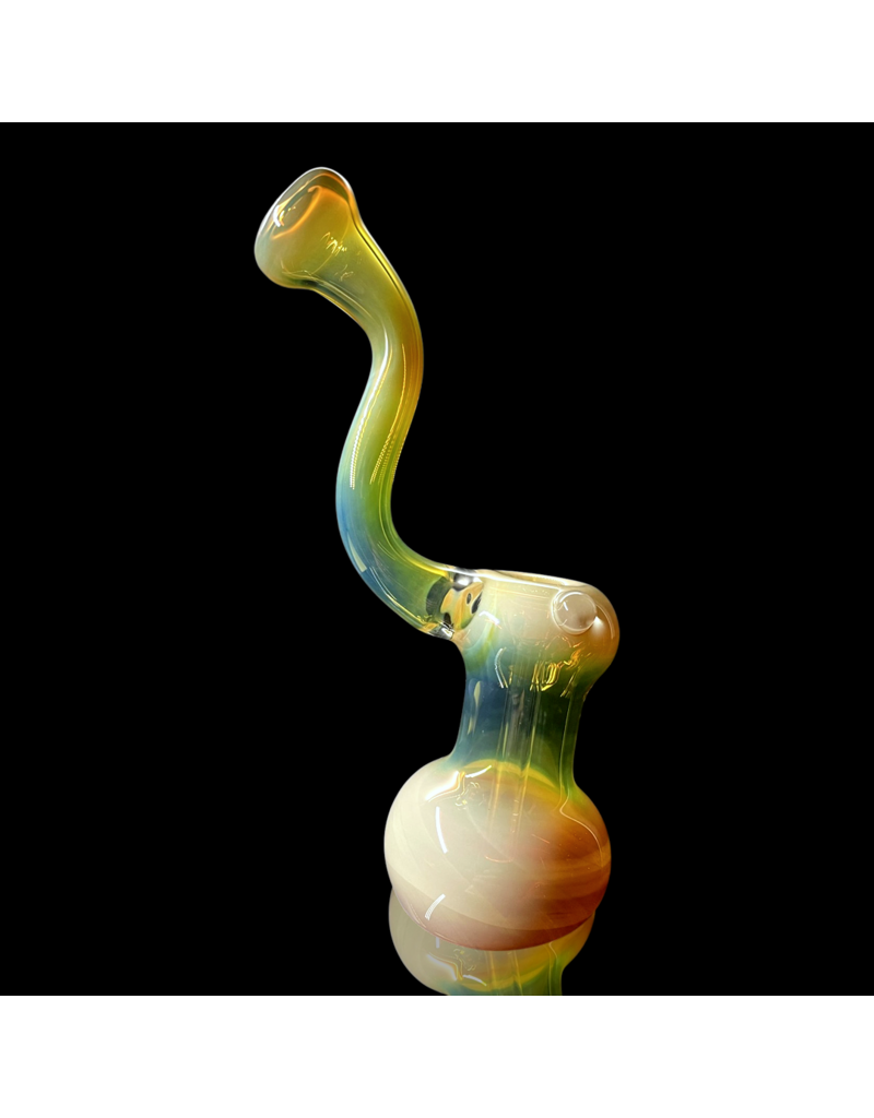 Fume Upright Push Bubbler by Chris Drags