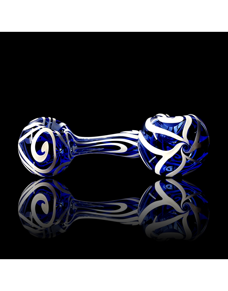 Glass by Jacs Light Cobalt Tux Pipe by Glass by Jacs