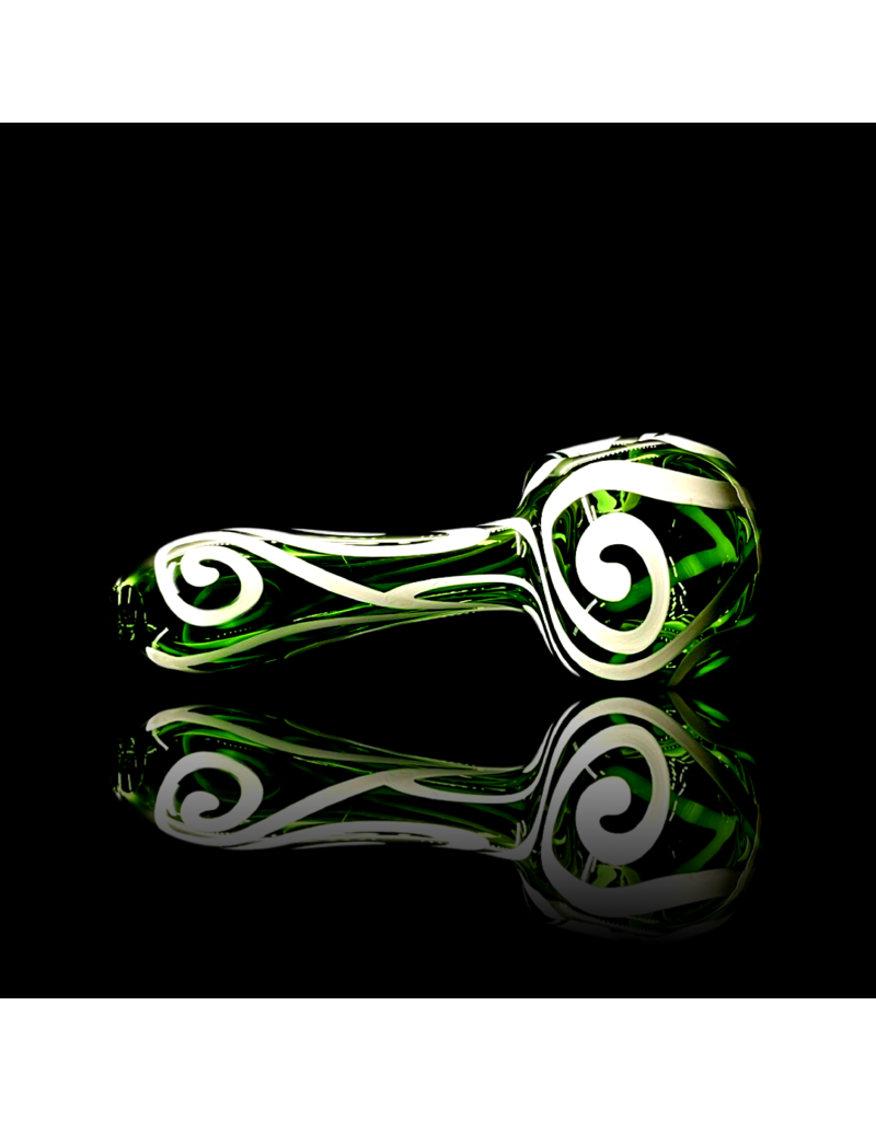 Glass by Jacs Green Tux Pipe by Glass by Jacs