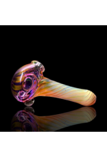 Koy Glass Fume and Color Twist Pipe (A) by Koy Glass