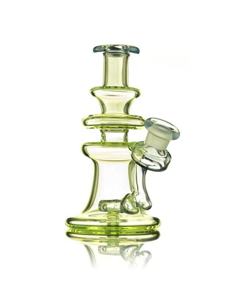 Snafu Snafu Glass Slyrm/Light Blue Slyrm Single Mini Dab Rig