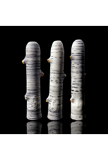 Shaped Betula Black Birch Chillum by Witch DR Studio