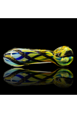 Medium Dichroic Color Twist Pipe (B) by Rainbow Gabe