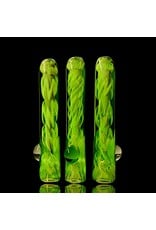 SOAK ISO Lime & Fume Chillum by SOAK Glass