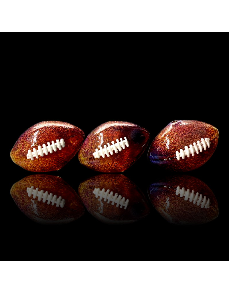 Jellyfish Glass Super Bowl Football Pipe by Jellyfish