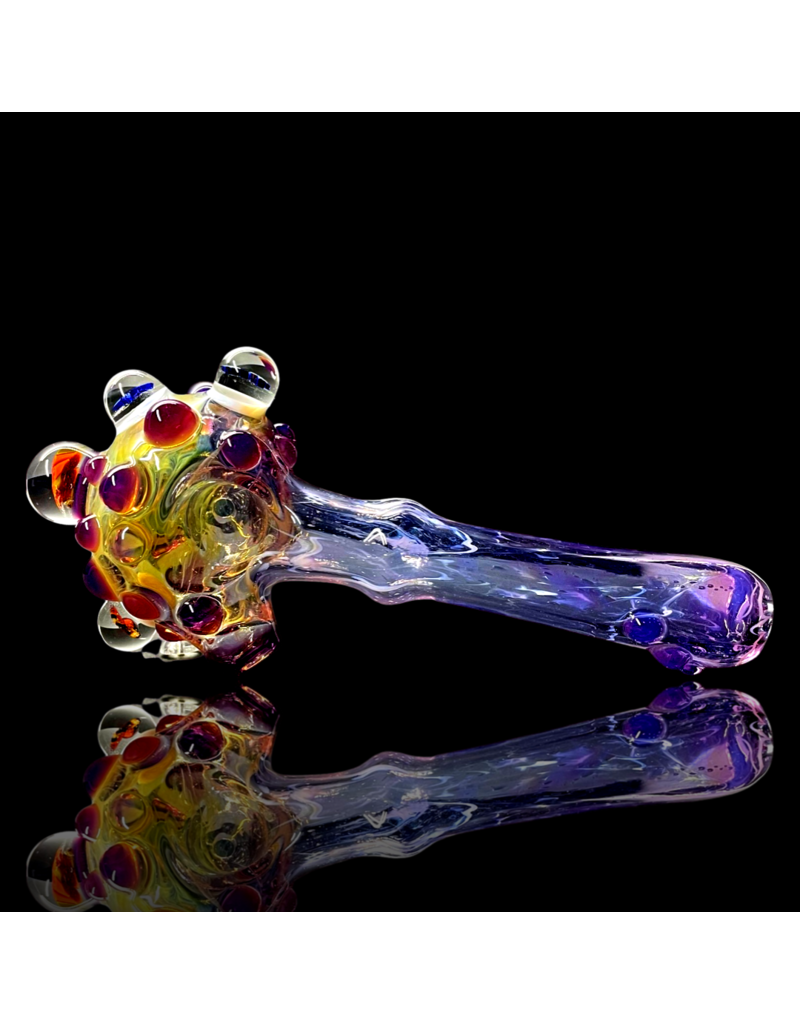 Butterfly Millie Marble Deluxe Pipe by Messy Glass