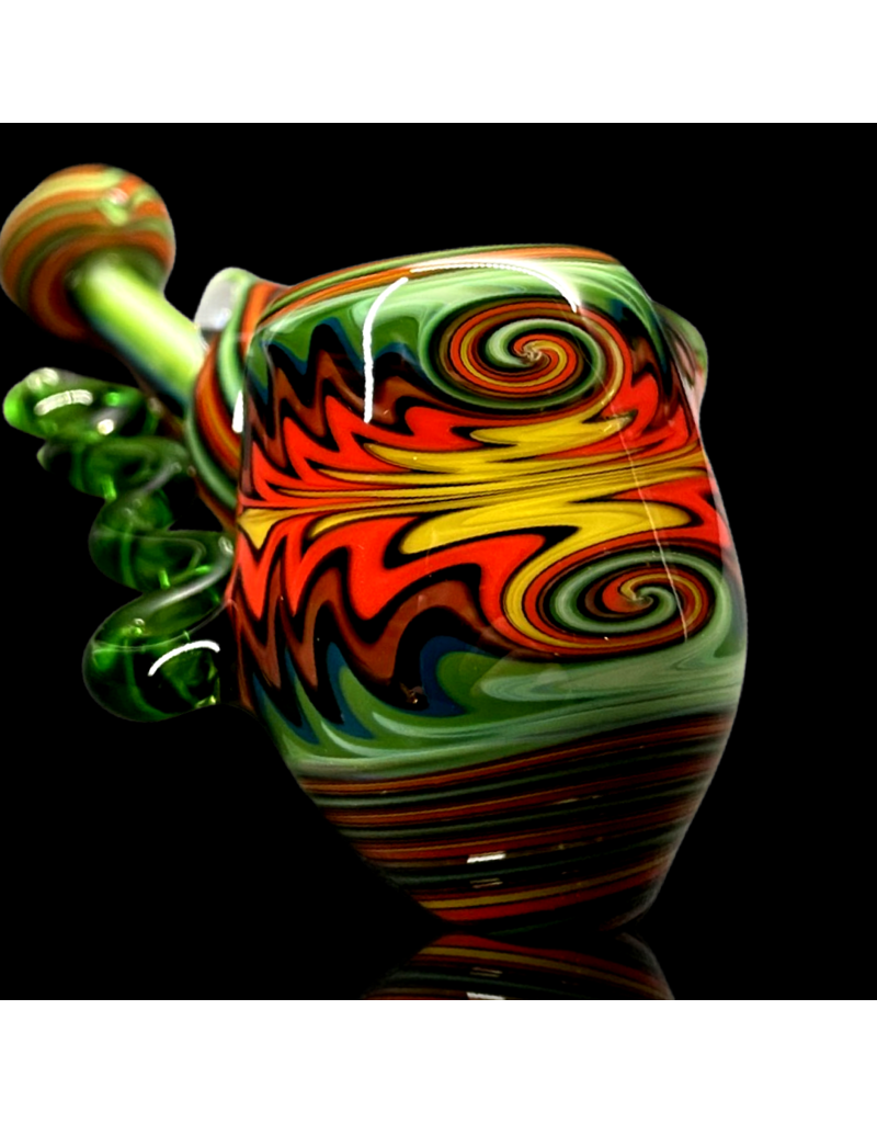 Heady Switchback Hammer Pipe (A) by Alan Balades