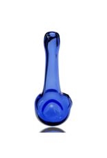 Cobalt Square Head Pipe by Strangeways Glass