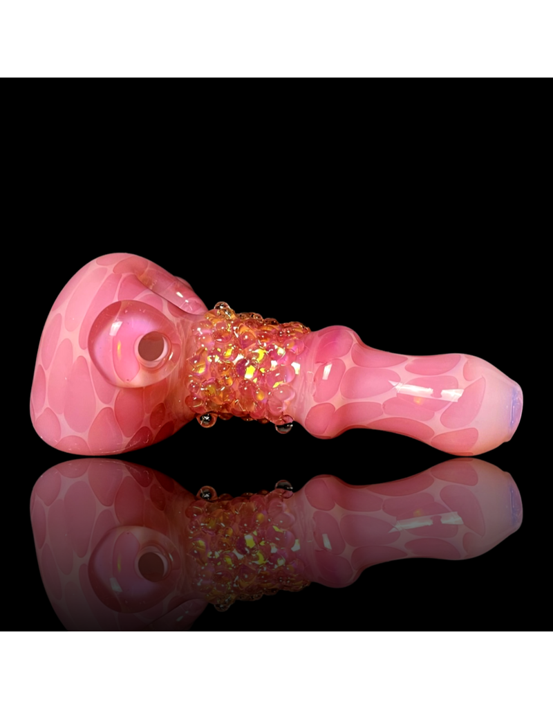 Koy Glass Pink Princess Pipe by Koy Glass
