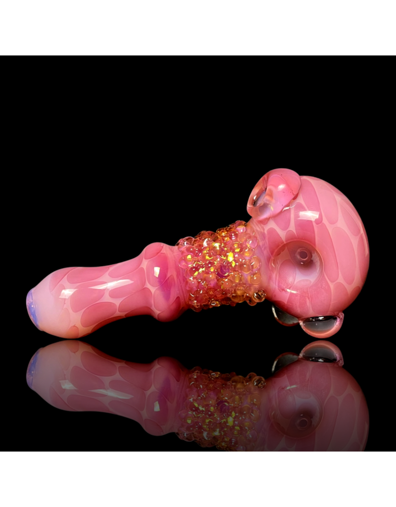 Koy Glass Pink Princess Pipe by Koy Glass