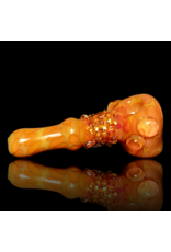 Koy Glass Orange Princess Pipe by Koy Glass