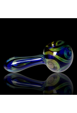 Glass by Jacs Cobalt Celtic Fume Tux Pipe by Glass by Jacs