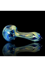 Glass by Jacs Lt Cobalt Celtic Fume Tux Pipe by Glass by Jacs