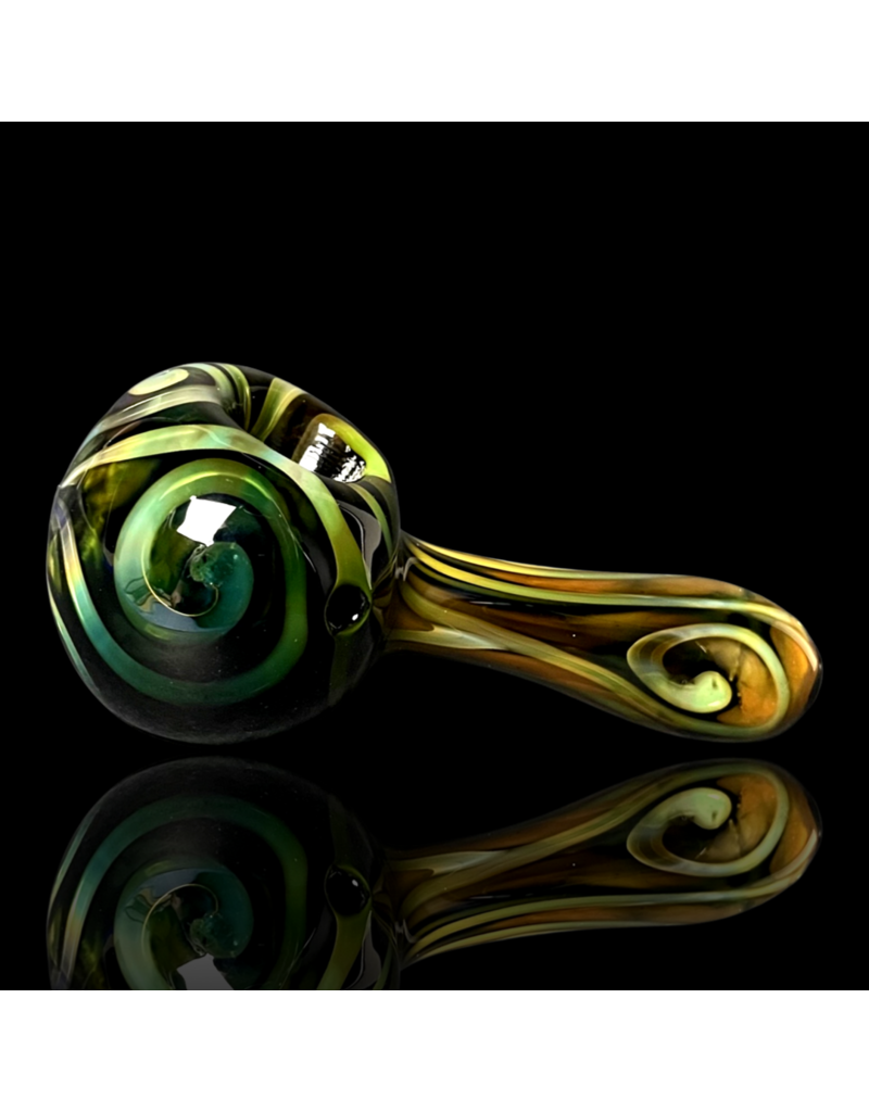 Glass by Jacs Black Celtic Fume Tux Pipe by Glass by Jacs