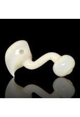 Mike O'Conner ISO Solid White Frit Lollipop Sherlock by Mike O'Conner