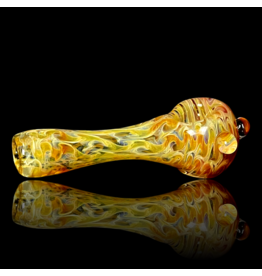 Jellyfish Glass Jellyfish Yellow & Fume Squiggle Pipe